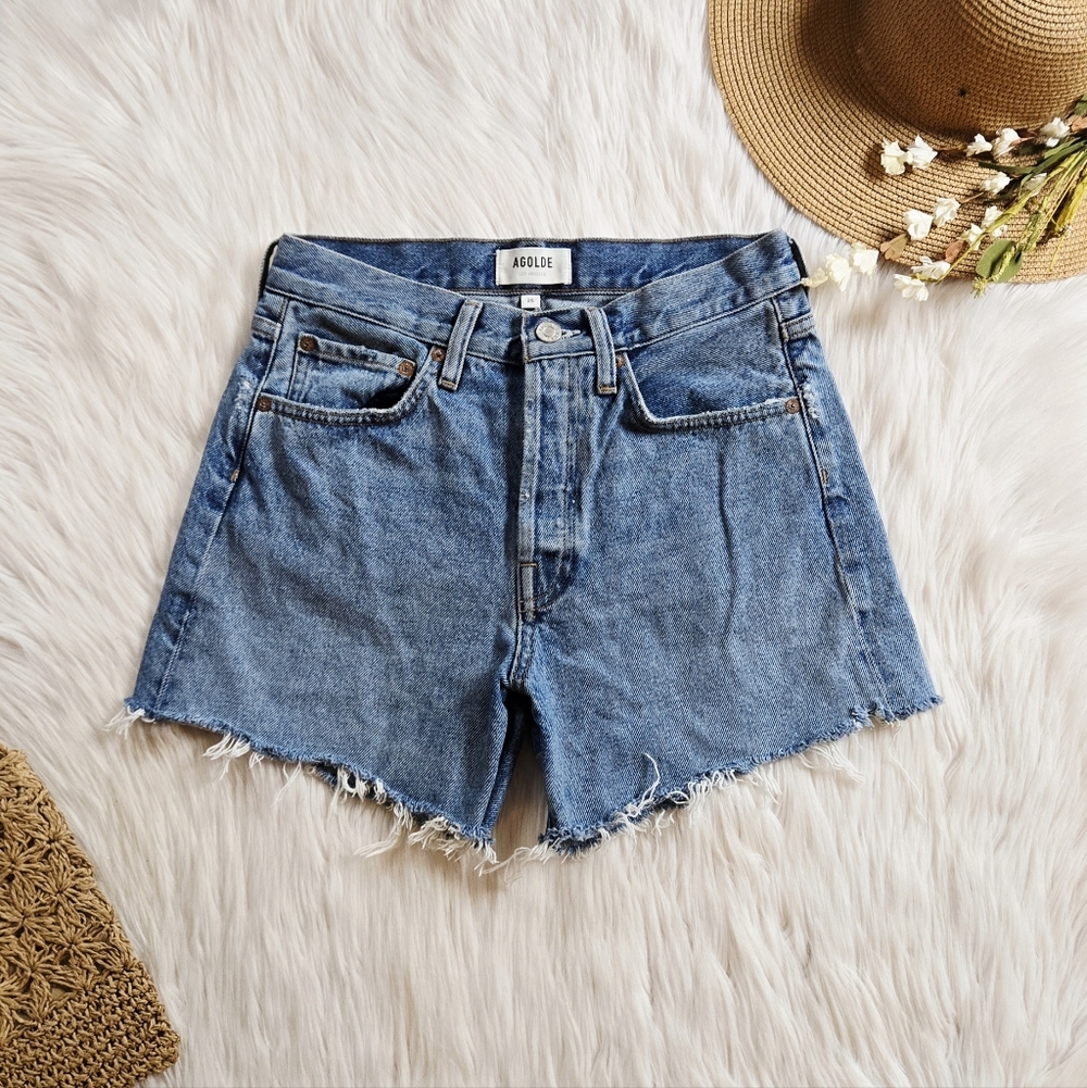 Agolde Parker Long Shorts